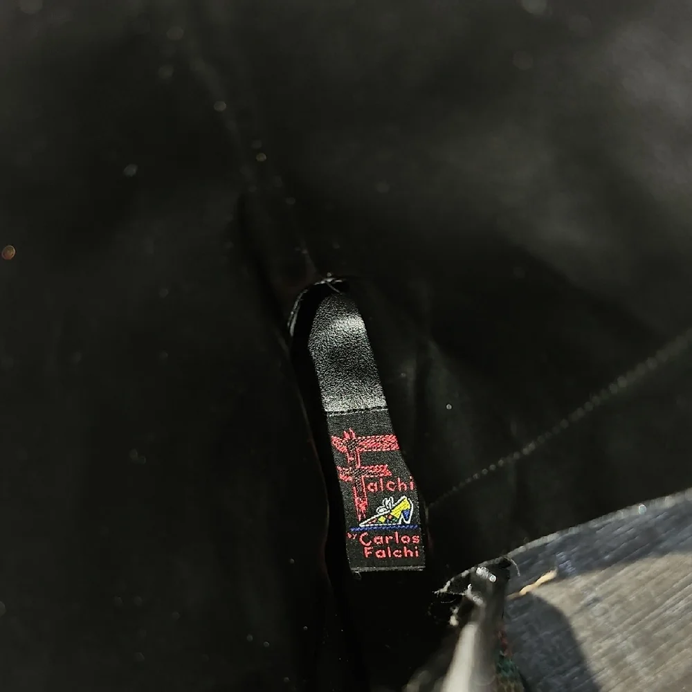 Colorful Striped Women's Boots - Picture 3 of 3